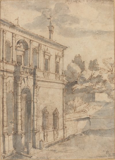 Julius pápa villája alkotó: Claude Lorrain
