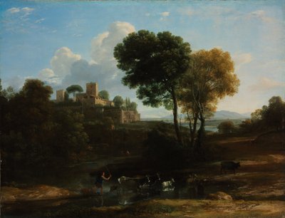 Villa a római Campagnában alkotó: Claude Lorrain