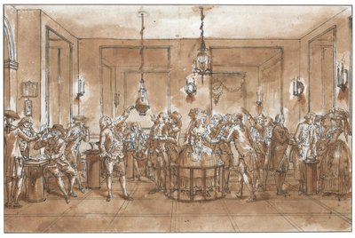 Mágneses kísérlet. alkotó: Claude Louis Desrais