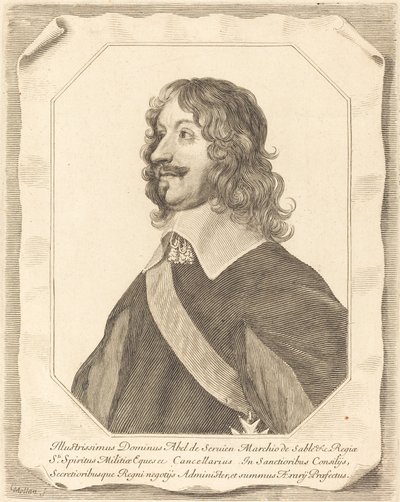 Ábel Servian alkotó: Claude Mellan