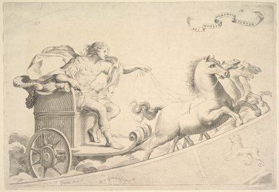 Allegória XIV. Lajos tiszteletére. alkotó: Claude Mellan