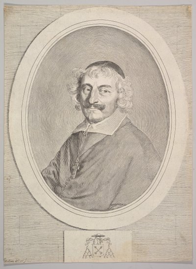 Alphonse III Delbène, Orléans püspöke. alkotó: Claude Mellan