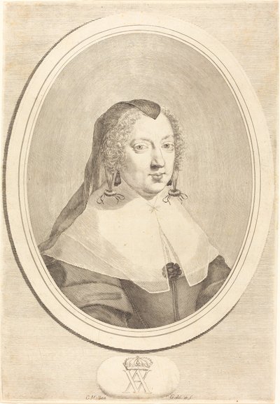 Ausztria Anna alkotó: Claude Mellan