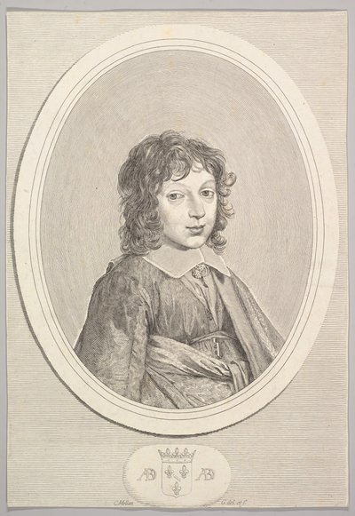 Armand de Bourbon, Conti hercege. alkotó: Claude Mellan