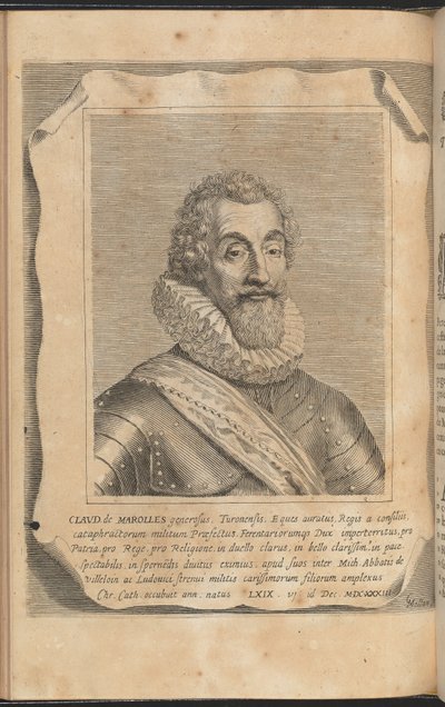 Marolles-i Claude alkotó: Claude Mellan