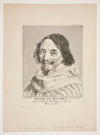 Henry de Mesmes alkotó: Claude Mellan