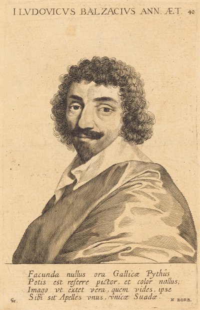 Jean-Louis Guez de Balzac alkotó: Claude Mellan
