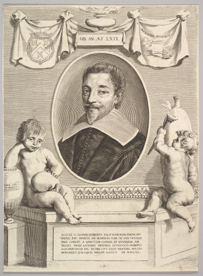 Jean Habert de Montmor, 1640. alkotó: Claude Mellan