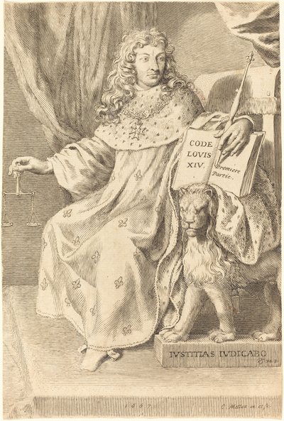 Lajos XIV alkotó: Claude Mellan