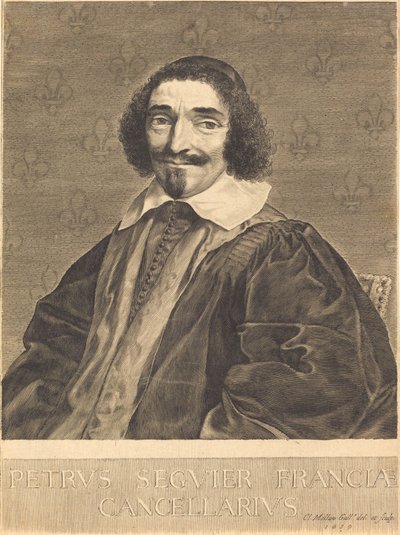 Pierre Séguier alkotó: Claude Mellan