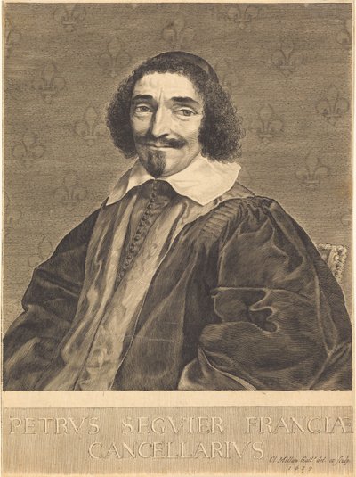 Pierre Séguier alkotó: Claude Mellan