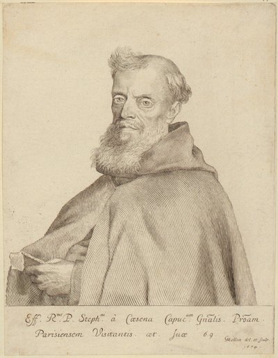 Étienne da Cesena portréja alkotó: Claude Mellan