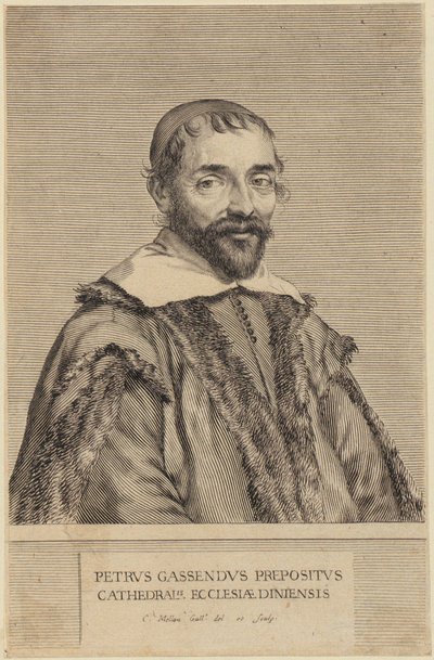 Pierre Gassendi portréja alkotó: Claude Mellan