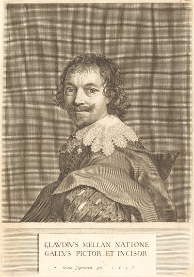 Önarckép alkotó: Claude Mellan