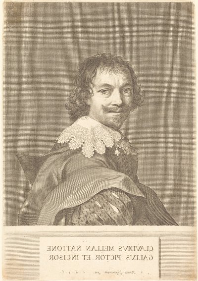 Önarckép alkotó: Claude Mellan
