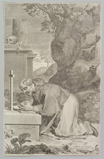 St. Claude, 1664. alkotó: Claude Mellan