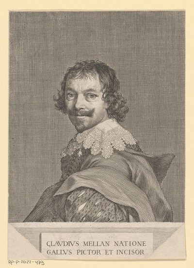 Önarckép alkotó: Claude Mellan
