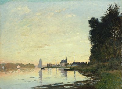 Argenteuil, Késő délután, 1872 alkotó: Claude Monet