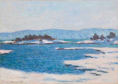 Au bord du fjord de Christiania, 1895. alkotó: Claude Monet