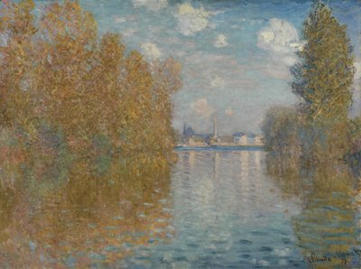 Őszi hatás Argenteuilban, 1873 alkotó: Claude Monet