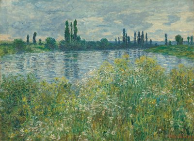 Szajna partja, Vétheuil, 1880. alkotó: Claude Monet