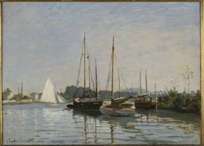 Szabadidő-hajók, Argenteuil alkotó: Claude Monet