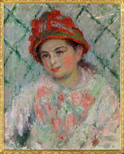 Blanche Hoschede, ... (olaj, vászon) alkotó: Claude Monet
