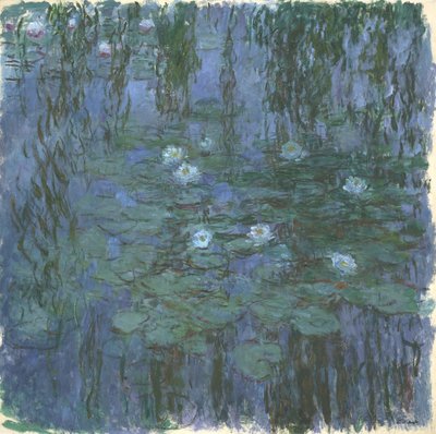 Kék nimfeák alkotó: Claude Monet