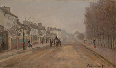Héloise sugárút, Argenteuil alkotó: Claude Monet