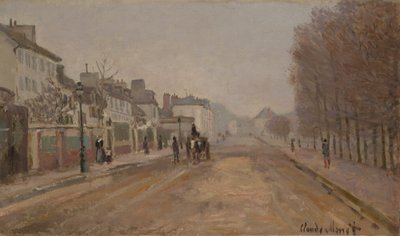 Heloise Boulevard, Argenteuil alkotó: Claude Monet