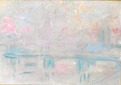 Charing Cross Bridge, 1900 körül (olaj, vászon) alkotó: Claude Monet