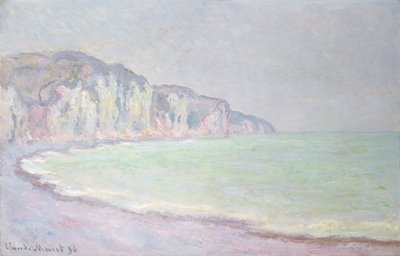Cliffs at Pourville, 1896 alkotó: Claude Monet