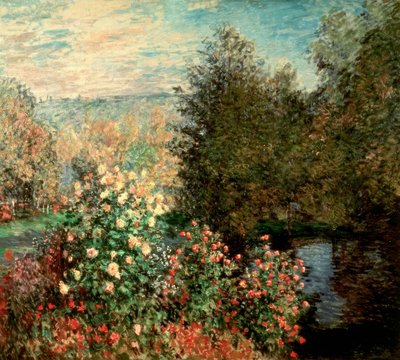 Kertsarok Montgeronban alkotó: Claude Monet