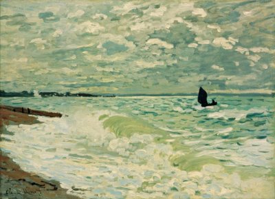 A tenger Sainte-Adresse-ben alkotó: Claude Monet