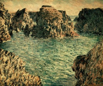 Port-Goulphar, Belle-Ile bejárata alkotó: Claude Monet