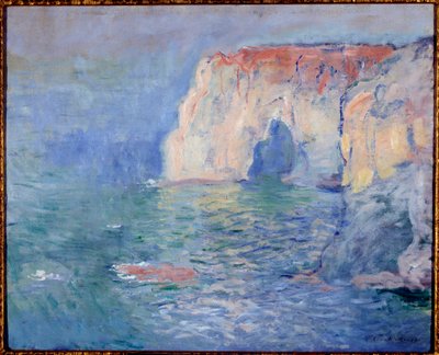 Etretat, a manneporte, elmélkedések a vízről Claude Monet festménye (1840-1926) 1885 V. 0,65x0,81 m Párizs, Orsay Múzeum alkotó: Claude Monet
