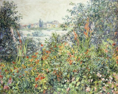 Virágok Vetheuilban; Fleurs a Vetheuil, 1881 alkotó: Claude Monet