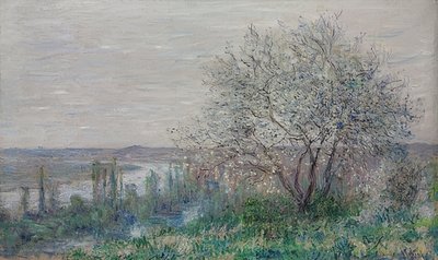Tavaszi hangulat a Vétheuilban. 1880 alkotó: Claude Monet