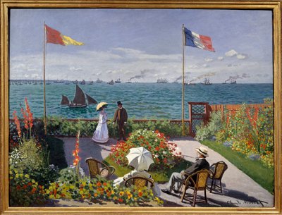 Kert Sainte Addressben alkotó: Claude Monet