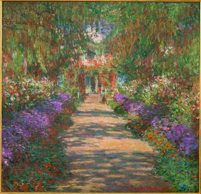 Garden in Giverny (festmény vászonra) alkotó: Claude Monet