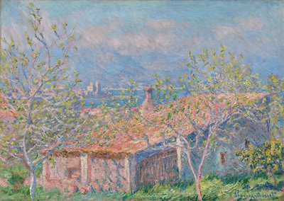 Kertészek háza Antibes-ben, 1888. alkotó: Claude Monet