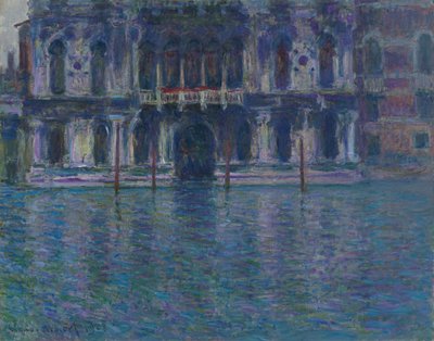 Németül: Le Palais Contarini Le Palais Contarini alkotó: Claude Monet