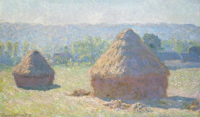 Szénakazal, nyár vége alkotó: Claude Monet