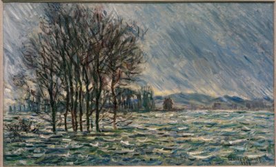 Árvíz alkotó: Claude Monet