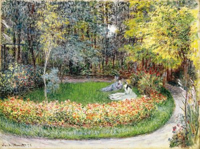 A kertben, 1875 alkotó: Claude Monet