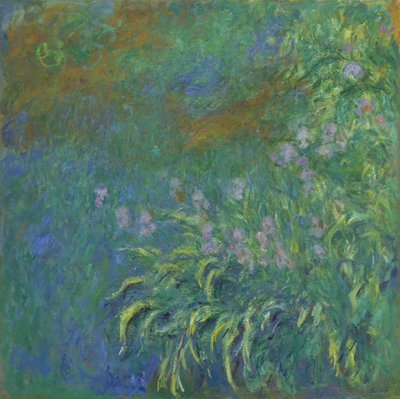 Íriszek alkotó: Claude Monet