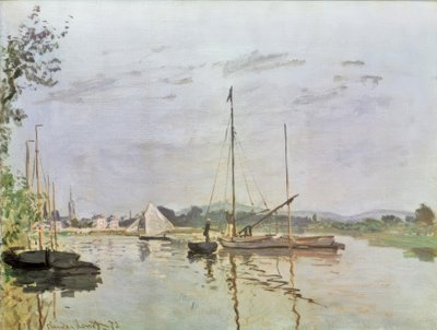 A hajó, Argenteuil alkotó: Claude Monet