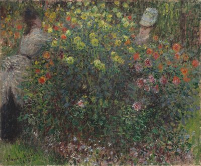 Virágos hölgyek alkotó: Claude Monet