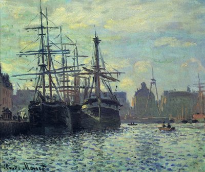 Le Bassin du Commerce, Le Havre alkotó: Claude Monet