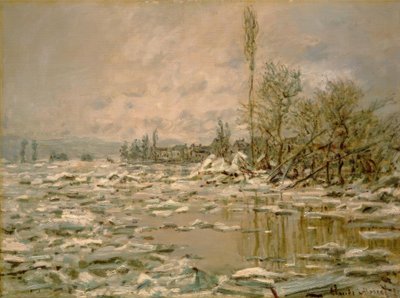 A zűrzavar, szürke időjárás alkotó: Claude Monet